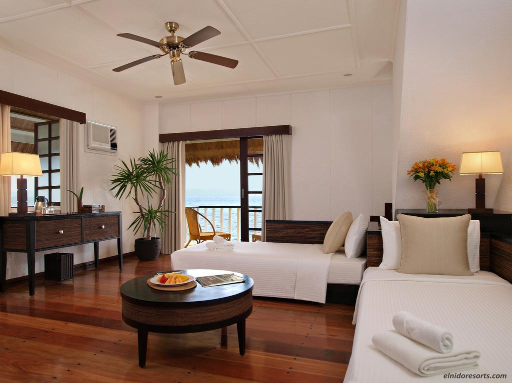 bed El Nido Resorts Apulit Island