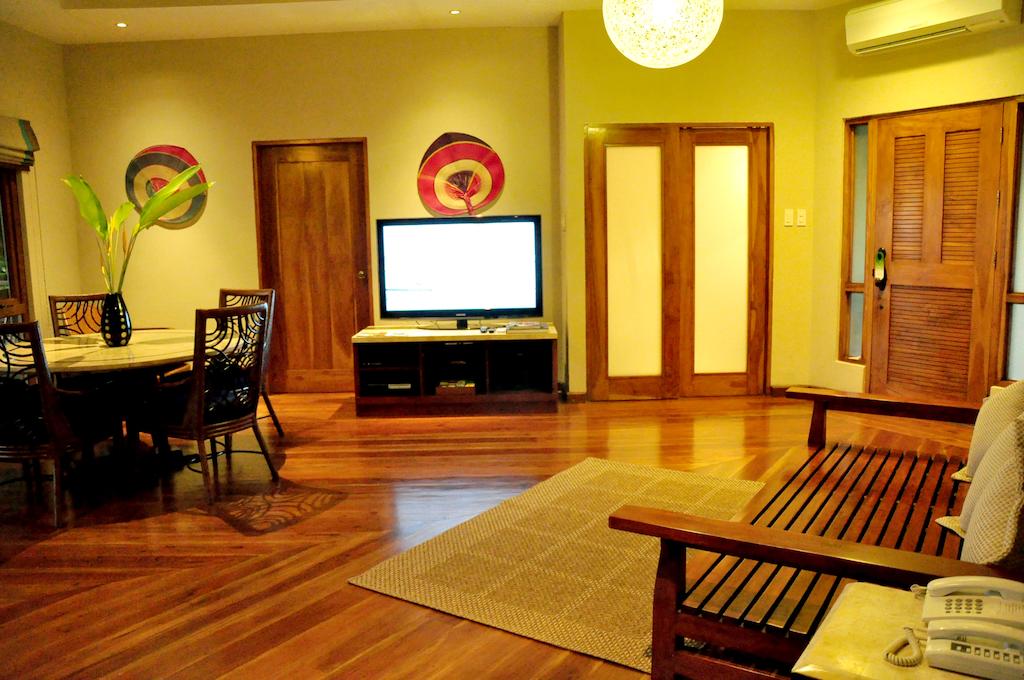 Interior of hotel room