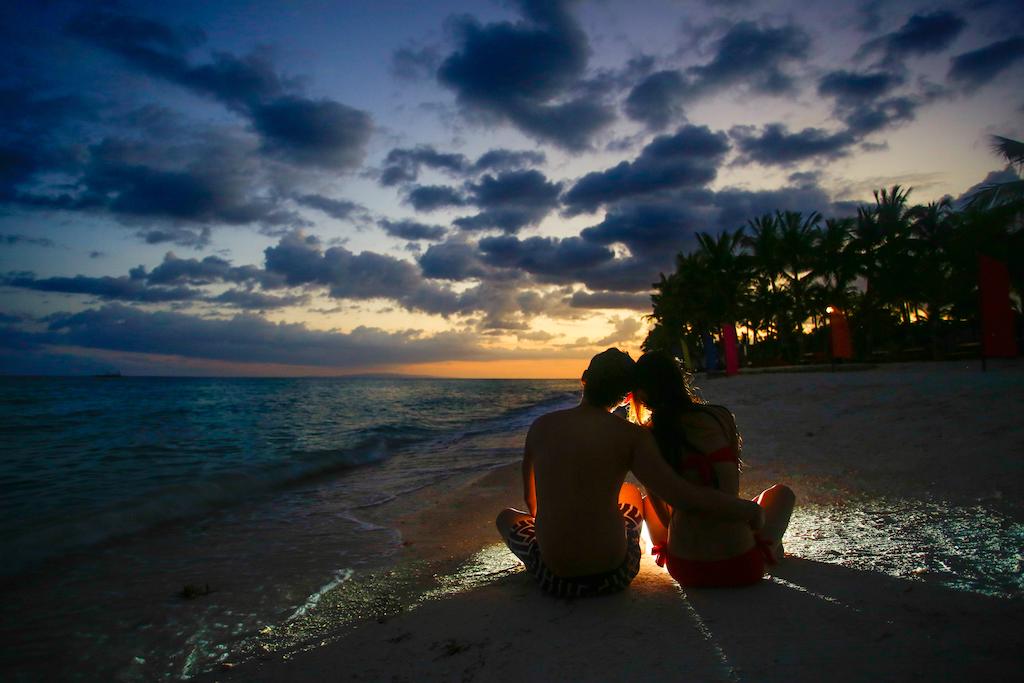 Nigh time Bohol Beach Club